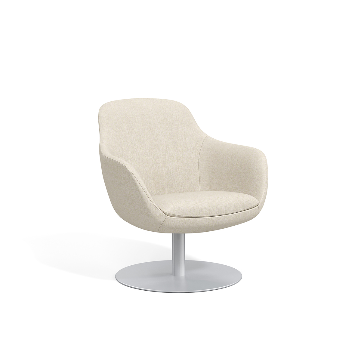 Valet VAL121-SDB Single Lounge Chair with Swivel Base